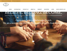 Tablet Screenshot of covenantcrc.ca